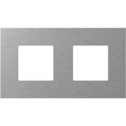 Πλαίσιο κάλυψης ασημί EDGE 2X2M MA M - TEM MODUL EDGE