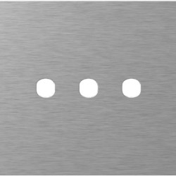 Πλαίσιο κάλυψης ασημί EDGE 3M MA P - TEM MODUL EDGE