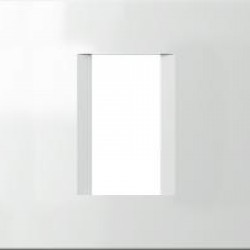 Πλαίσιο κάλυψης λευκό Line OL 1/3M PW - TEM MODUL