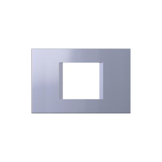 Πλαίσιο κάλυψης λευκό Line OL 2/3M PW - TEM MODUL