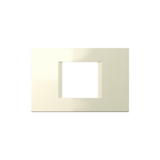 Πλαίσιο κάλυψης λευκό Line OL 2/3M PW - TEM MODUL