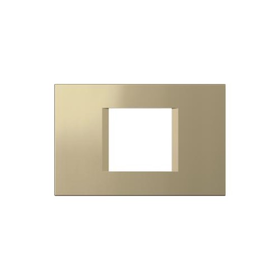 Πλαίσιο κάλυψης λευκό Line OL 2/3M PW - TEM MODUL