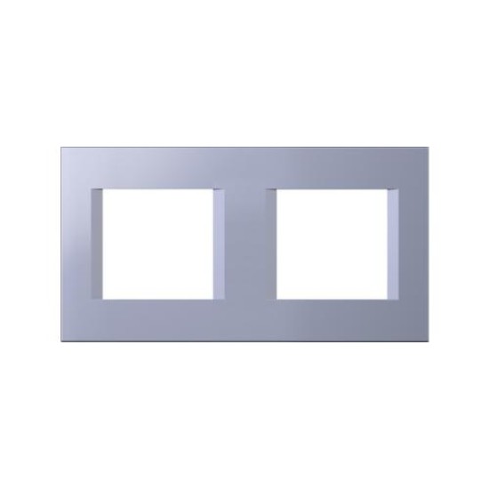 Πλαίσιο κάλυψης λευκό Line OL 2x2M PW - TEM MODUL