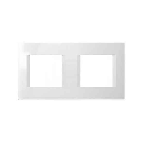 Πλαίσιο κάλυψης λευκό Line OL 2x2M PW - TEM MODUL