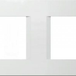 Πλαίσιο κάλυψης λευκό Line OL 2x2M PW - TEM MODUL