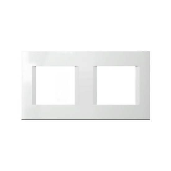Πλαίσιο κάλυψης λευκό Line OL 2x2M PW - TEM MODUL