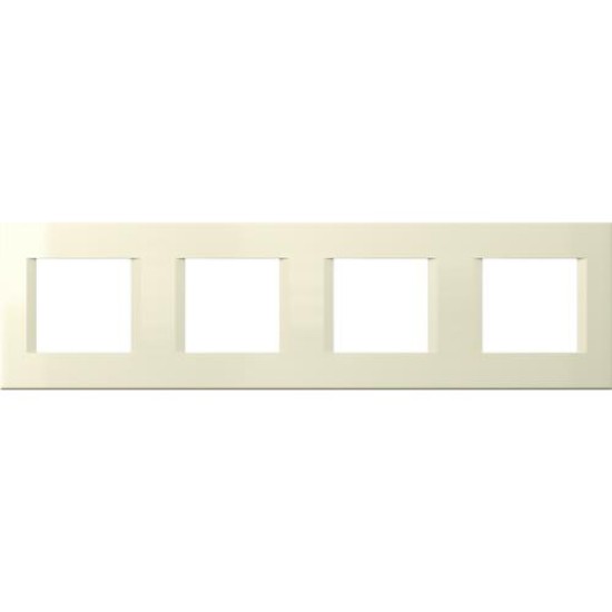 Πλαίσιο κάλυψης λευκό Line OL 4x2M PW - TEM MODUL