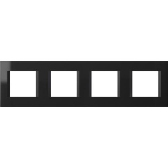 Πλαίσιο κάλυψης λευκό Line OL 4x2M PW - TEM MODUL