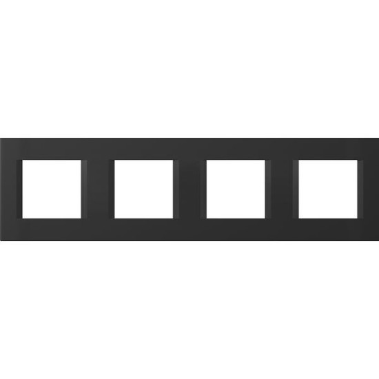 Πλαίσιο κάλυψης λευκό Line OL 4x2M PW - TEM MODUL