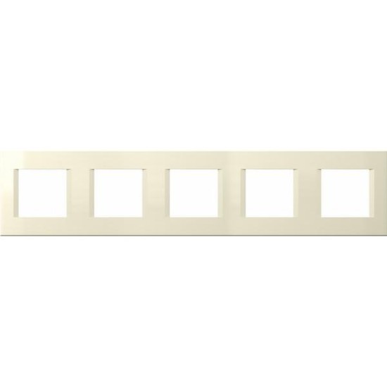 Πλαίσιο κάλυψης λευκό Line OL 5x2M PW - TEM MODUL