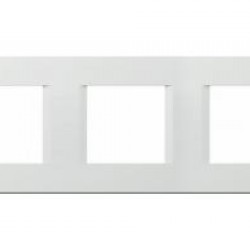 Πλαίσιο κάλυψης λευκό Line OL 5x2M PW - TEM MODUL