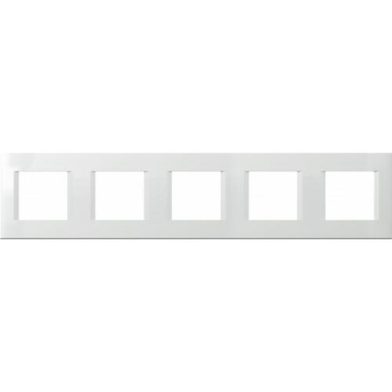 Πλαίσιο κάλυψης λευκό Line OL 5x2M PW - TEM MODUL