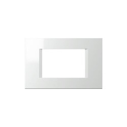 Πλαίσιο κάλυψης λευκό Line OL 3M PW - TEM MODUL