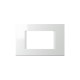 Πλαίσιο κάλυψης λευκό Line OL 3M PW - TEM MODUL