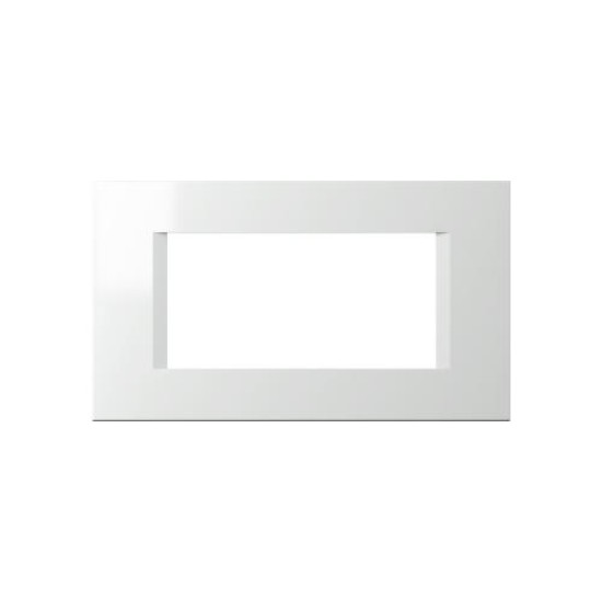 Πλαίσιο κάλυψης λευκό Line OL 4M PW - TEM MODUL