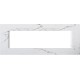 Πλαίσιο κάλυψης λευκό Line OL 7M PW - TEM MODUL