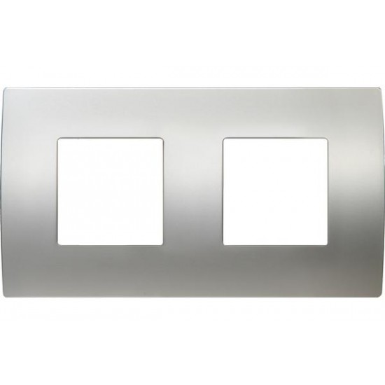 Πλαίσιο κάλυψης σφυρήλατος χάλυβας Pure OP 2x2M MH - TEM MODUL