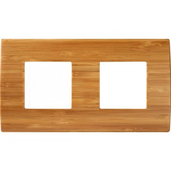 Πλαίσιο κάλυψης σφυρήλατος χάλυβας Pure OP 2x2M MH - TEM MODUL