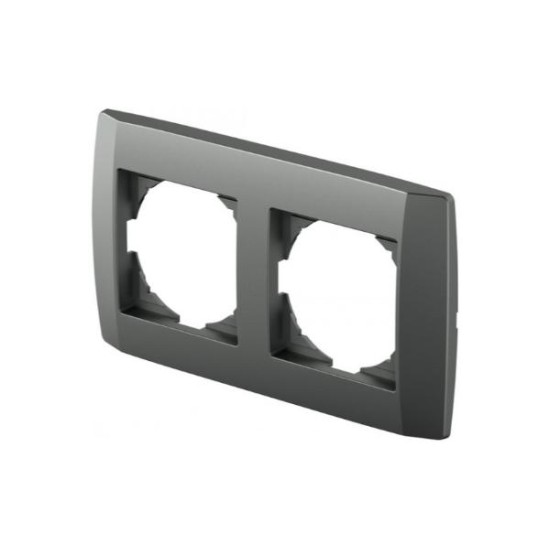 Πλαίσιο 2Θέσεων PW Λευκό / BOLD LOGIQ TEM