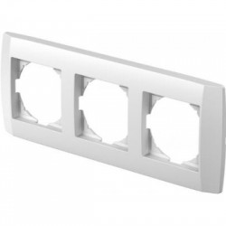 Πλαίσιο 3Θέσεων PW Λευκό / BOLD LOGIQ TEM