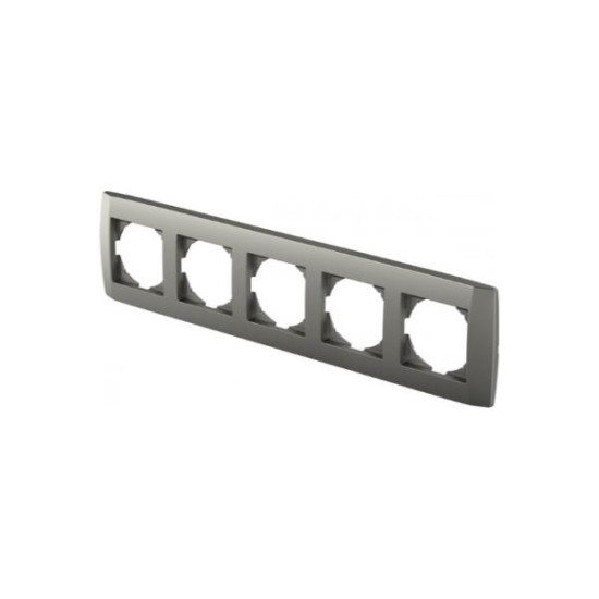 Πλαίσιο 5Θέσεων PW Λευκό / BOLD LOGIQ TEM