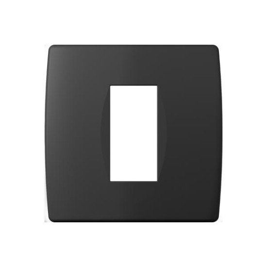 Πλαίσιο κάλυψης λευκό Soft OS 1/2M PW - TEM MODUL