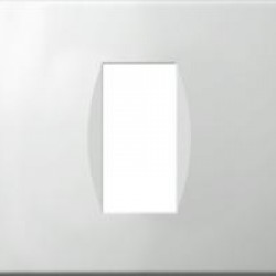 Πλαίσιο κάλυψης λευκό Soft OS 1/3M PW - TEM MODUL