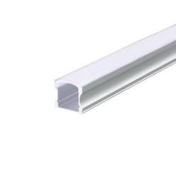 Προφίλ οροφής / Επίτοιχο αλουμινίου με οπάλ κάλυμμα 2μέτρα 14,5mmx17,2mm SCAR - P113U - aca