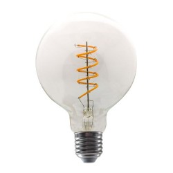 Λάμπα Led νήματος Dimmable Spiral  G95 E27 - Γλομπέ 4W 1800K - PALA954WWSDIM - Diolamp