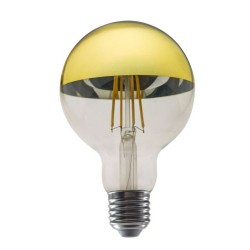 Λάμπα Led νήματος Dimmable Μισό χρυσό G95 E27 - Globe 8W 2700K - PALA958WWDIMG- Diolamp