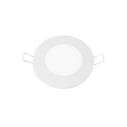 Φωτιστικό Led ψευδοροφής στρογγυλό λευκό με τροφοδοτικό 6W 4000K 470Lm 230V Φ119mm 120° - PENU640RW - aca