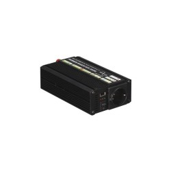 Αντιστροφέας (Inverter) 12VDC 300W Καθαρού ημιτόνου - PIP312N - aca elec
