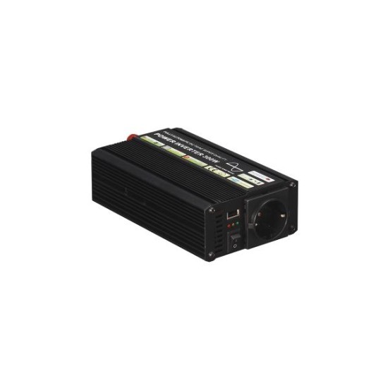 Αντιστροφέας (Inverter) 12VDC 300W Καθαρού ημιτόνου - PIP312N - aca elec