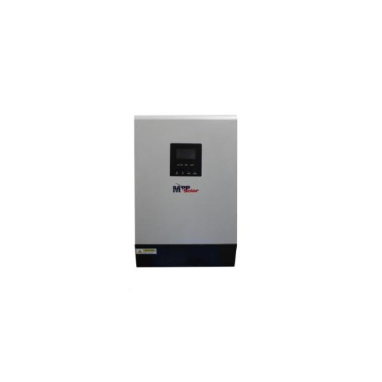 Αντιστροφέας (Inverter) 48VDC 5000W  υβριδικός καθαρού ημιτόνου με ενσωματωμένο ρυθμιστή φόρτισης PWM50 - PIP5048HS - aca elec