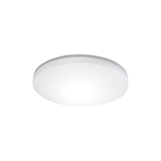 Πλαφονιέρα LED PC Στρογγυλή Φ280mm 24W 3CCT  ( 3000k - 4000k - 6500k)  IP54 Λευκή - PLAFE24CCTR - aca