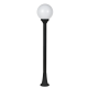 Floor plastic garden luminaires column 1XE27 LED max 10w White PC L:1100mm Φ:200mm - aca  