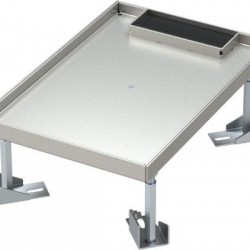 Κουτί δαπέδου με κάλυμμα για διπλά πατώματα 7M - TEM