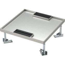 Floor box with cover for double floors 2X7M - TEM