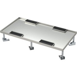 Floor box with cover for double floors 4X7M - TEM