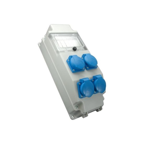 Εργοταξιακός πίνακας 4 Πρίζες σούκο 16Α (230V) ROS 5/x-16/S - DABLER