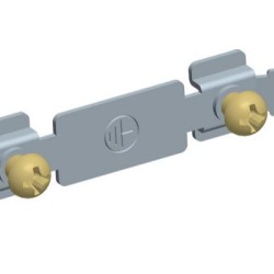 Εξάρτημα γείωσης για τη γείωση καναλιού και του μπροστινού καλύμματος MA 2xA6.3 - TEM