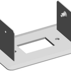 Βάση για στήριξη καναλιού MA130 σαν στ΄ήλη δαπέδου ή/και στην οροφή MA130x65  - TEM