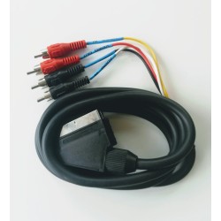 Καλώδιο Scart - 4RCA / 2μέτρα