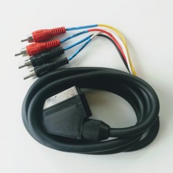 Καλώδιο Scart - 4RCA / 2μέτρα