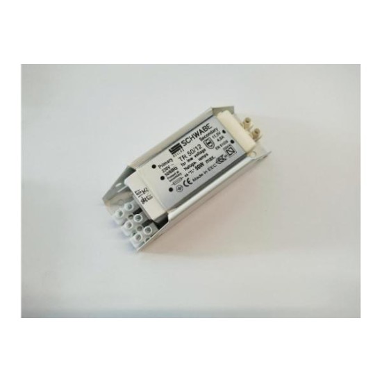 Μετασχηματιστής 12V / 50W - TR 50/12.123 - SCHWABE