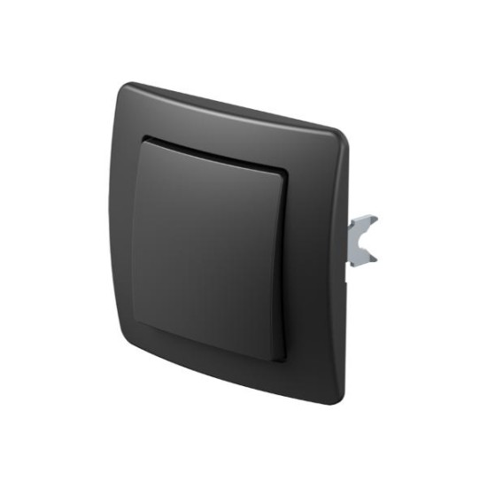 Διακόπτης μεσαίος αλέρετούρ λευκό 10AX 250V~ PW / TEM EKONOMIK