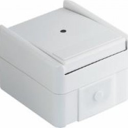 Διακόπτης αλέ ρετούρ με ένδειξη Tl + λαμπάκι νέον λευκό IP44 16A 250V~ PW TI / FONTANA TEM