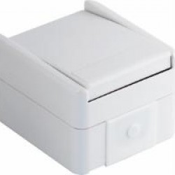 Διακόπτης αλέ ρετούρ λευκό IP44 16A 250V~ PW / FONTANA TEM