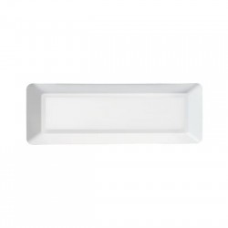 Απλικα LED PC Παραλληλόγραμμη 4W 3000K IP65 230mm x 80mm x 28mm Λευκή - SLIM31NW  - aca