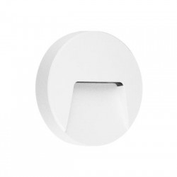 Απλικα LED PC Στρογγυλή Φ135mmx32mm 3W 3000K IP65 Λευκή - SLIM41W - aca